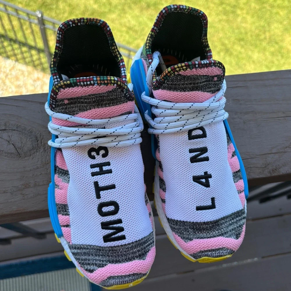 Adidas Pharrell Williams NMD Human Race Solar Pack Motherland BB9531 Mens Size 6